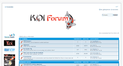 Desktop Screenshot of koiforum.nl